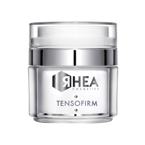 Rhea Cosmetics TensoFirm Revitalising Lifting Face Cream on white background