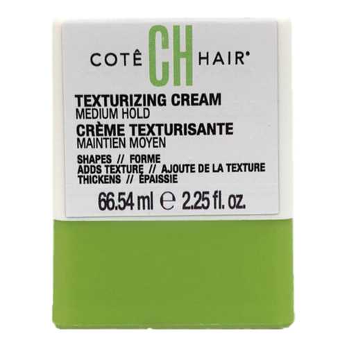 Cote Hair Texturizing Cream Medium Hold, 66.5ml/2.25 fl oz