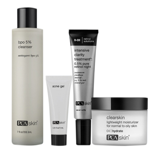 PCA Skin The Acne Control Regimen, 1 set PCA Skin The Acne Control Regimen on white background