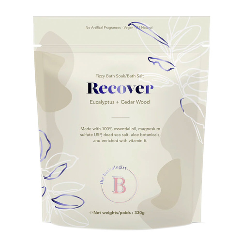Bathorium The Bathologist Recover Fizzy Bath Soak Small, 330g/11.64 oz Bathorium The Bathologist Recover Fizzy Bath Soak Small on white background