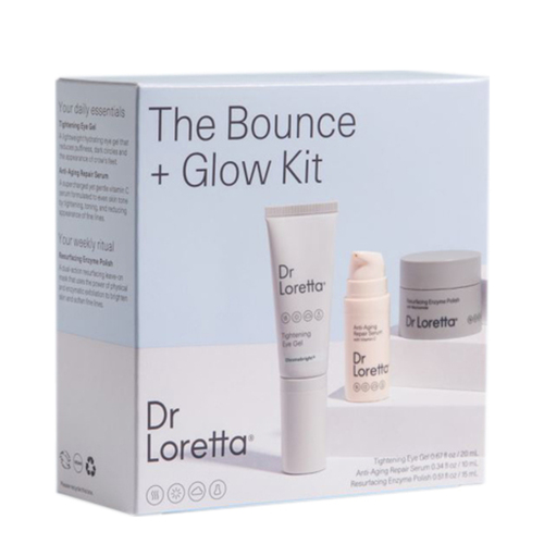 Dr Loretta The Bounce + Glow Kit on white background