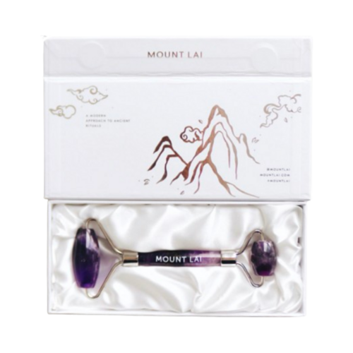 Mount Lai The De-Puffing Facial Roller - Amethyst, 1 pieces