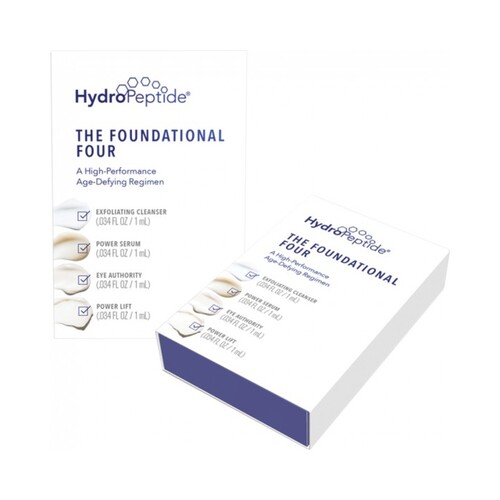 HydroPeptide The Foundational Four, 1 set HydroPeptide The Foundational Four on white background