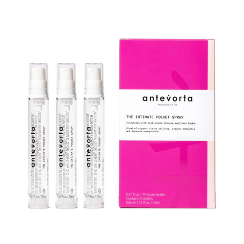 Antevorta The Intimate Pocket Spray on white background
