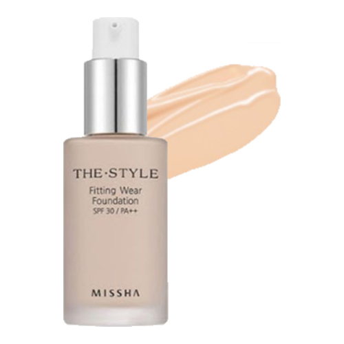 MISSHA The Style Fitting Wear Foundation SPF30/PA++ (No.13) - Peach Beige on white background