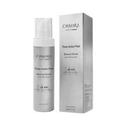 Three Action Peel Renewal Serum on white background