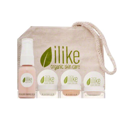 ilike Organics Time Reverse - Travel Kit on white background