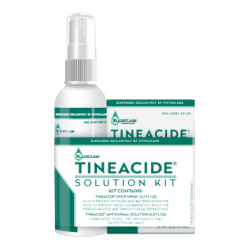Blaine Labs Tineacide Solution Kit, 1 set Dr.Blaines Tineacide Solution Kit on white background