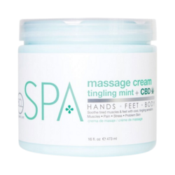 Tingling Mint and CBD Massage Cream