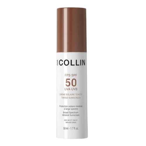 GM Collin Tinted Sunscreen SPF 50 on white background