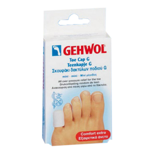 Gehwol Toe  Cap G (mini) Polymer on white background