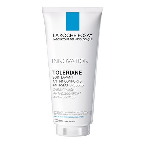 La Roche Posay Toleriane Caring Wash, 200ml/6.8 fl oz La Roche Posay Toleriane Caring Wash on white background