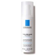 La Roche Posay Toleriane Facial Fluid on white background
