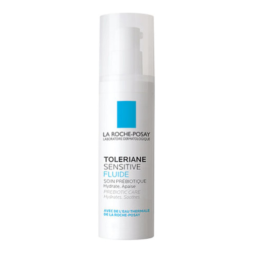 La Roche Posay Toleriane Sensitive Fluide on white background