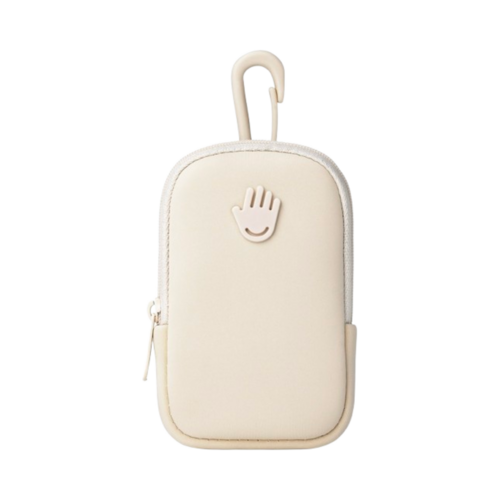 Touchland Touchette Pouch - Ivory on white background