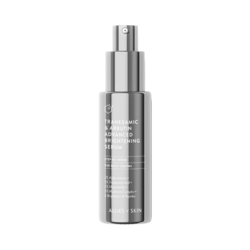 Allies of Skin Tranexamic and Arbutin Advanced Brightening Serum, 30ml/1.01 fl oz Allies of Skin Tranexamic and Arbutin Advanced Brightening Serum on white background