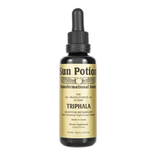 Sun Potion Triphala Transcendent Elixir, 50ml/1.69 fl oz Sun Potion Triphala Transcendent Elixir on white background