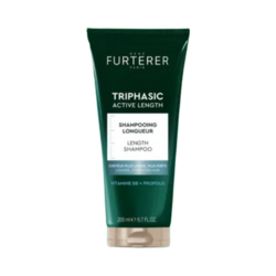 Triphasic Active Length Shampoo on white background