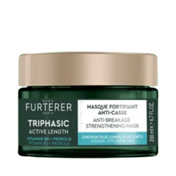 Triphasic Active Length Strengthening Anti-Breakage Mask on white background