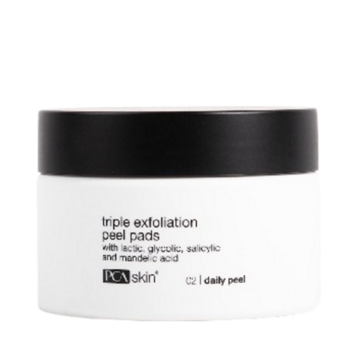 PCA Skin Triple Exfoliation Peel Pads, 30 sheets PCA Skin Triple Exfoliation Peel Pads on white background