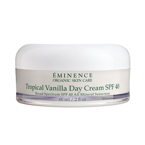 Eminence Organics Tropical Vanilla Day Cream SPF 40, 60ml/2 fl oz