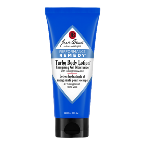 Jack Black Turbo Body Lotion, 88ml/3 fl oz Jack Black Turbo Body Lotion on white background