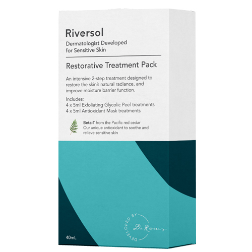 Riversol Two-Step Restorative Treatment Pack on white background