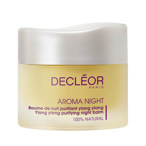Decleor Aromessence Ylang Ylang Purifying Night Balm on white background