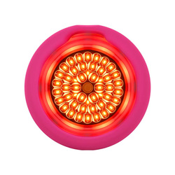 UFO 3 LED - Fuchsia on white background