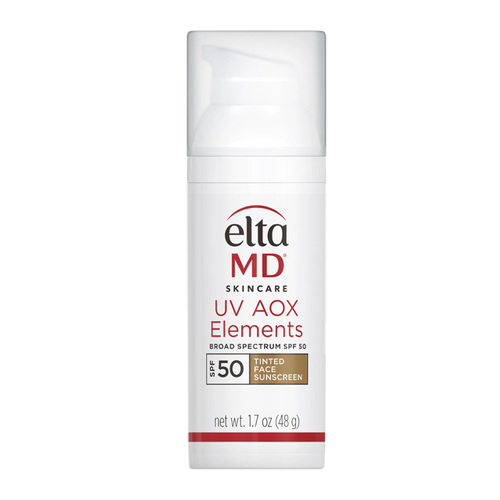 EltaMD UV AOX Elements Broad-Spectrum SPF 50 - Tinted on white background
