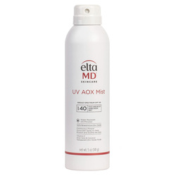 UV Aox Mist SPF 40 on white background
