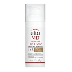 UV Clear Broad-Spectrum SPF 46 - Tinted on white background