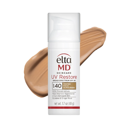 EltaMD UV Restore Broad-Spectrum SPF 40, 48g/1.7 oz EltaMD UV Restore Broad-Spectrum SPF 40 - Tinted on white background
