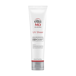UV Sheer Broad-Spectrum SPF 50+ on white background
