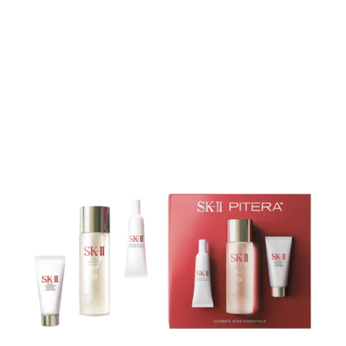 SK-II Ultimate Aura Essentials Skincare Kit, 1 set SK-II Ultimate Aura Essentials Skincare Kit on white background