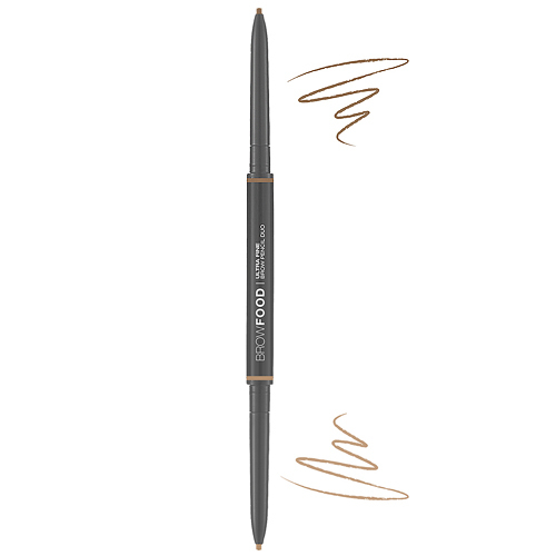 Lashfood Ultra Fine Brow Pencil Duo - Dark Blonde, 1 piece