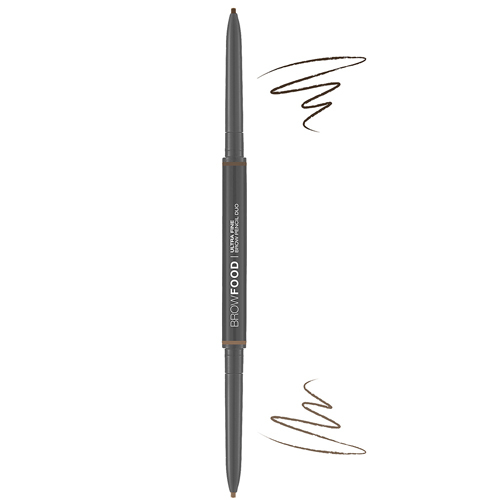 Lashfood Ultra Fine Brow Pencil Duo - Taupe, 1 pieces