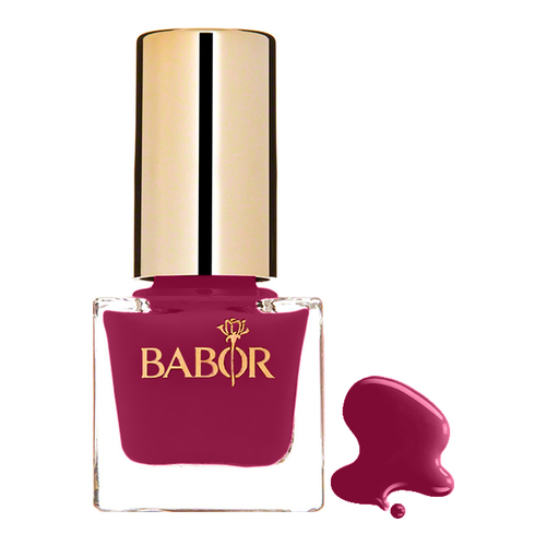 Babor Ultra Performance Nail Color 25 - Dark Magenta, 6ml/0.2 fl oz Babor Ultra Performance Nail Color 01 - Off white on white background