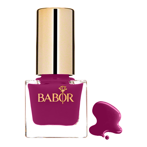 Babor Ultra Performance Nail Color 25 - Dark Magenta, 6ml/0.2 fl oz Babor Ultra Performance Nail Color 01 - Off white on white background