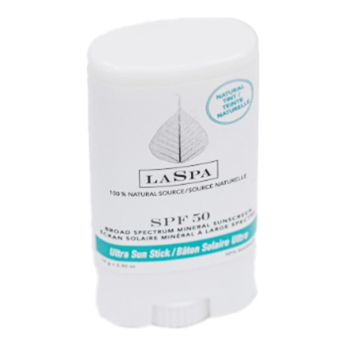 LaSpa Naturals Ultra Sun Protection Stick SPF 50 on white background