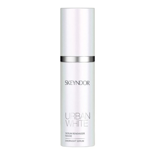 Skeyndor Urban White Overnight Serum on white background