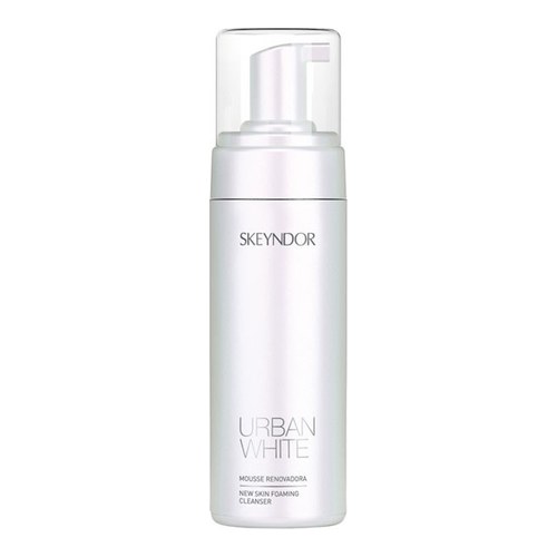 Skeyndor Urban White Skin Foaming Cleanser on white background