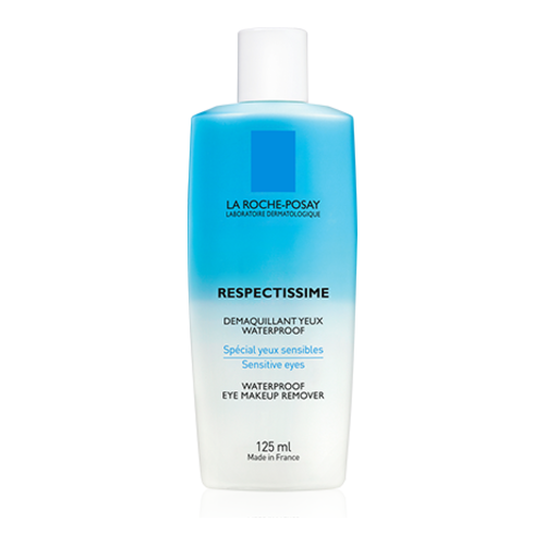 La Roche Posay Respectissime Bi-Phase Eye Makeup Remover on white background
