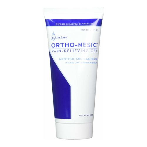 Blaine Labs Ortho-Nesic Pain Relieving Gel - Tube, 177ml/6 fl oz Dr.Blaines Ortho-Nesic Pain Relieving Gel - Tube on white background