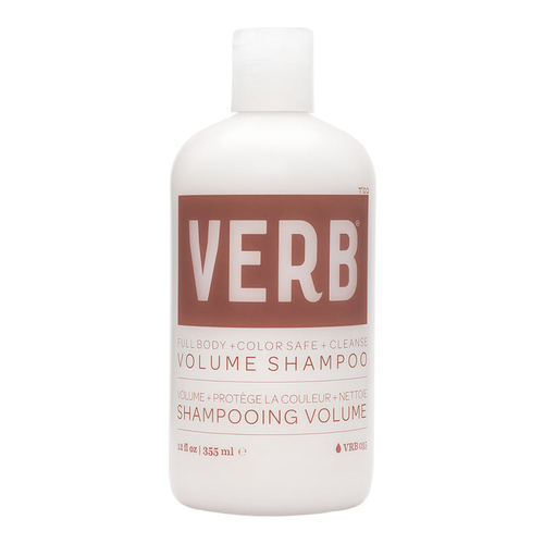 Verb Volume Shampoo on white background