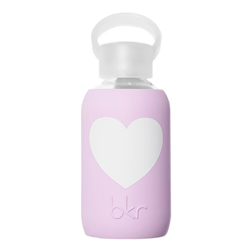 bkr Water Bottle - Juliet Heart | Teeny (250ML), 1 piece bkr Water Bottle - Juliet Heart | Teeny (250ML) on white background