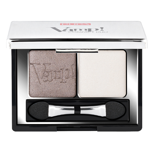 Pupa Vamp! Compact Duo Eyeshadow - 001 Rose Perlage, 1 piece Pupa Vamp! Compact Duo Eyeshadow - 001 Rose Perlage on white background