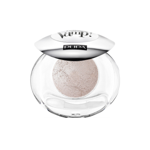 Pupa Vamp! Wet and Dry Eyeshadow - 102 Peach Satin, 1 piece Pupa Vamp! Wet and Dry Eyeshadow - 100 Sugar Pink on white background