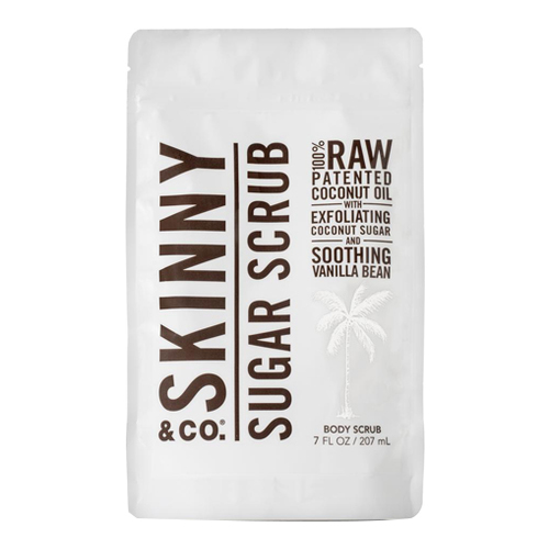 Skinny & Co. Vanilla Sugar Body Scrub, 207ml/7 fl oz Skinny & Co. Vanilla Sugar Body Scrub on white background