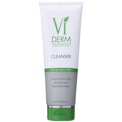 Vi Derm Cleanser for All Skin Types, 240ml/8 fl oz VI Derm Beauty Cleanser for All Skin Types on white background